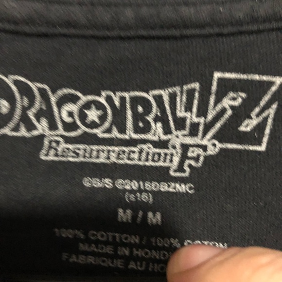 Vintage Dragon Ball Z Resurrection Of F Shirt - Picture 3 of 3